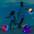 thumbnail image 7 of 10 Pcs Glow in The Dark Beach Balls Inflatable Light up Balls 9 Inch Beach Pool Toys Glow in The Dark Party Supplies for Summer Pool Party, 7 of 7