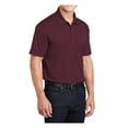 thumbnail image 4 of Mafoose Mens Polyester Micropique Sport-Wick Polo Shirt Maroon 6X-Large, 4 of 7