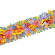 Club Pack of 12 Packaged Multi Color Tissue Festooning Decorations 25'