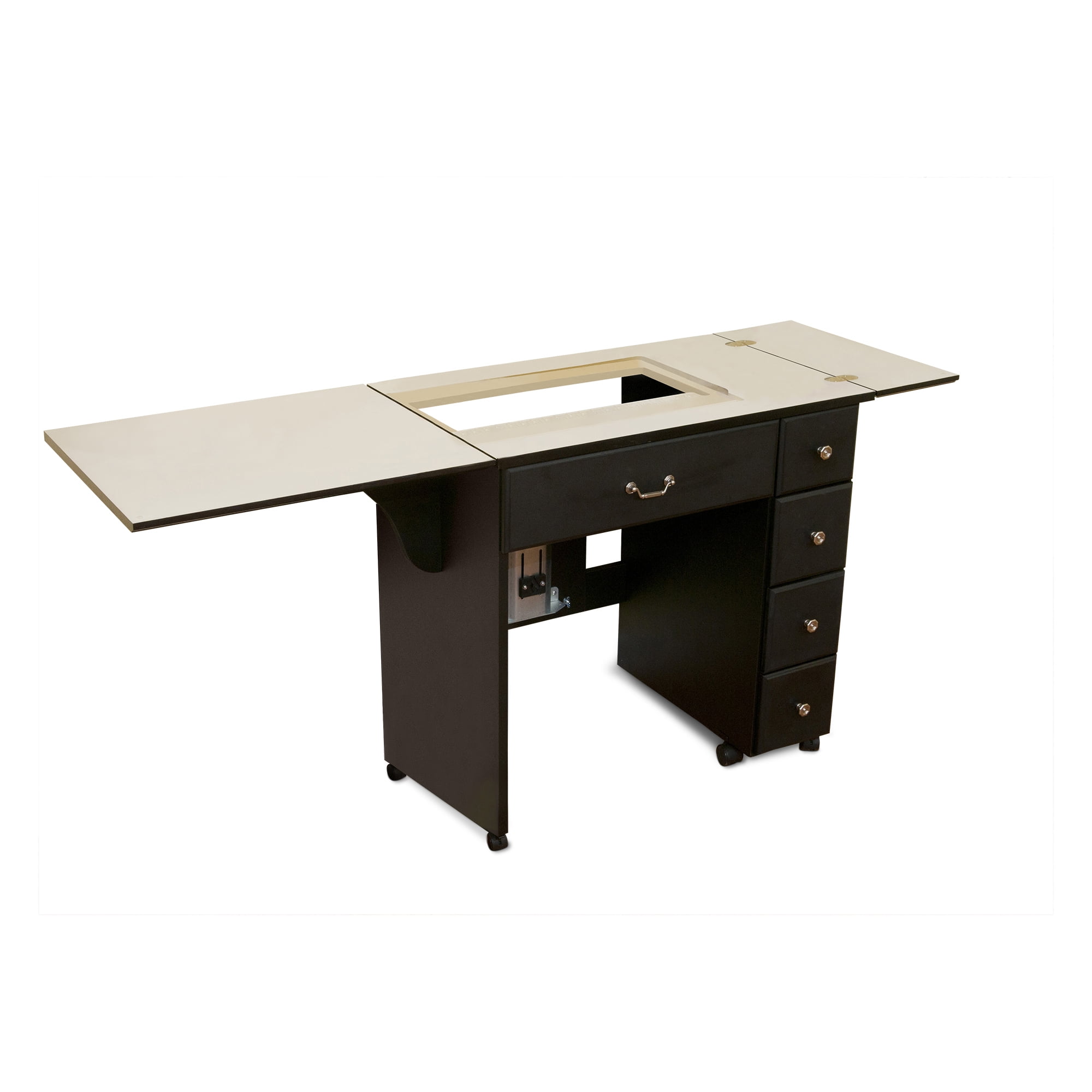 Arrow Auntie Sewing and Craft Table with Storage and Lift, 3 Finishes