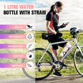 thumbnail image 2 of Water bottle with straw, 1L, 2 of 5
