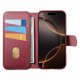 thumbnail image 2 of CASENEO MW-07 For iPhone 15 Magnetic Case RFID Blocking Wallet Stand Leather Phone Cover with Wristb, 2 of 5