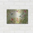 thumbnail image 3 of Luxe Metal Art 'Hummingbirds Song I' by Silvia Vassileva, Metal Wall Art, 16" x 12", 3 of 9