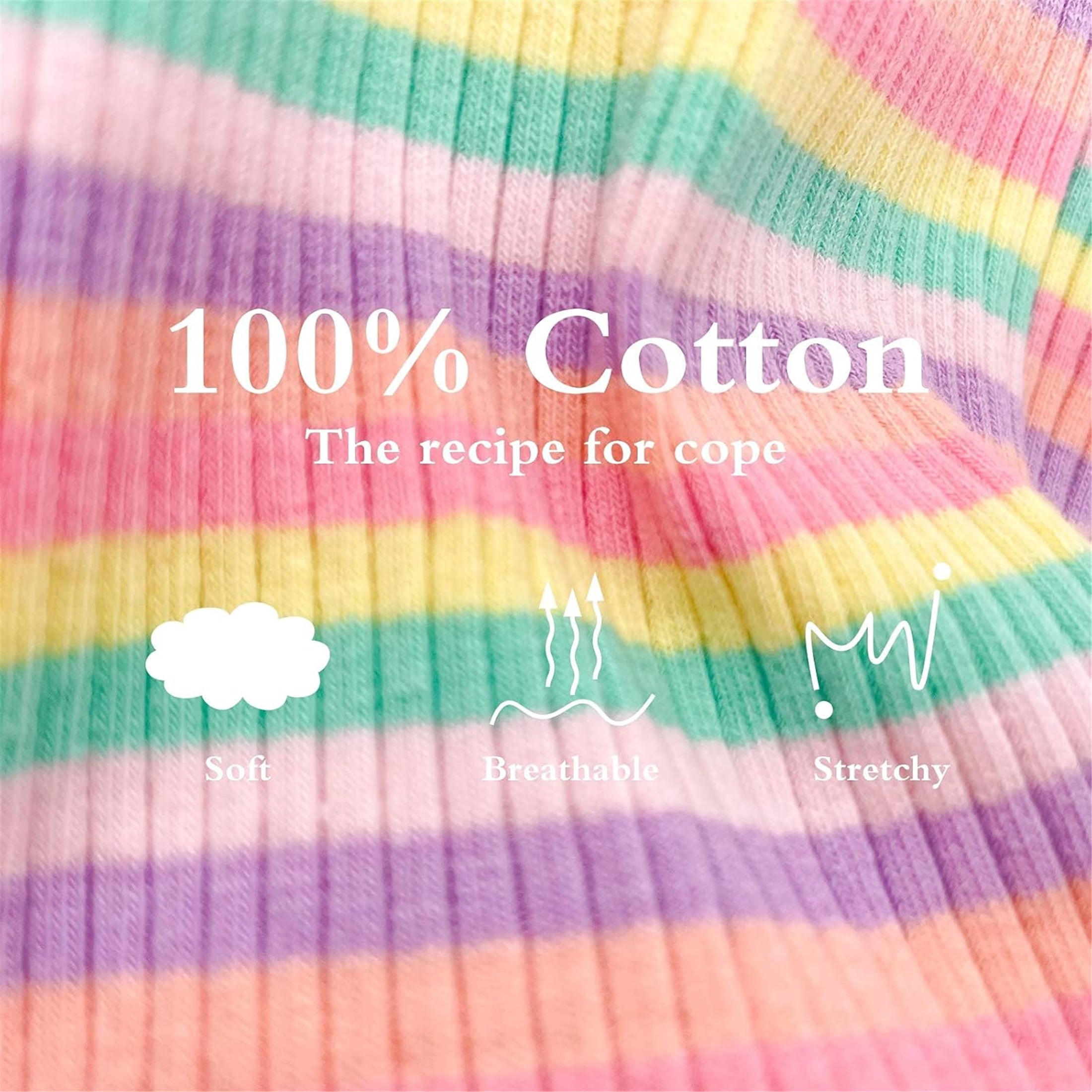 HQREA Dog Dress for Small Dogs Girl Birthday Clothes Puppy Summer Outfits Rainbow Striped Tutu Skirt Cat Chihuahua Yorkies Dresses