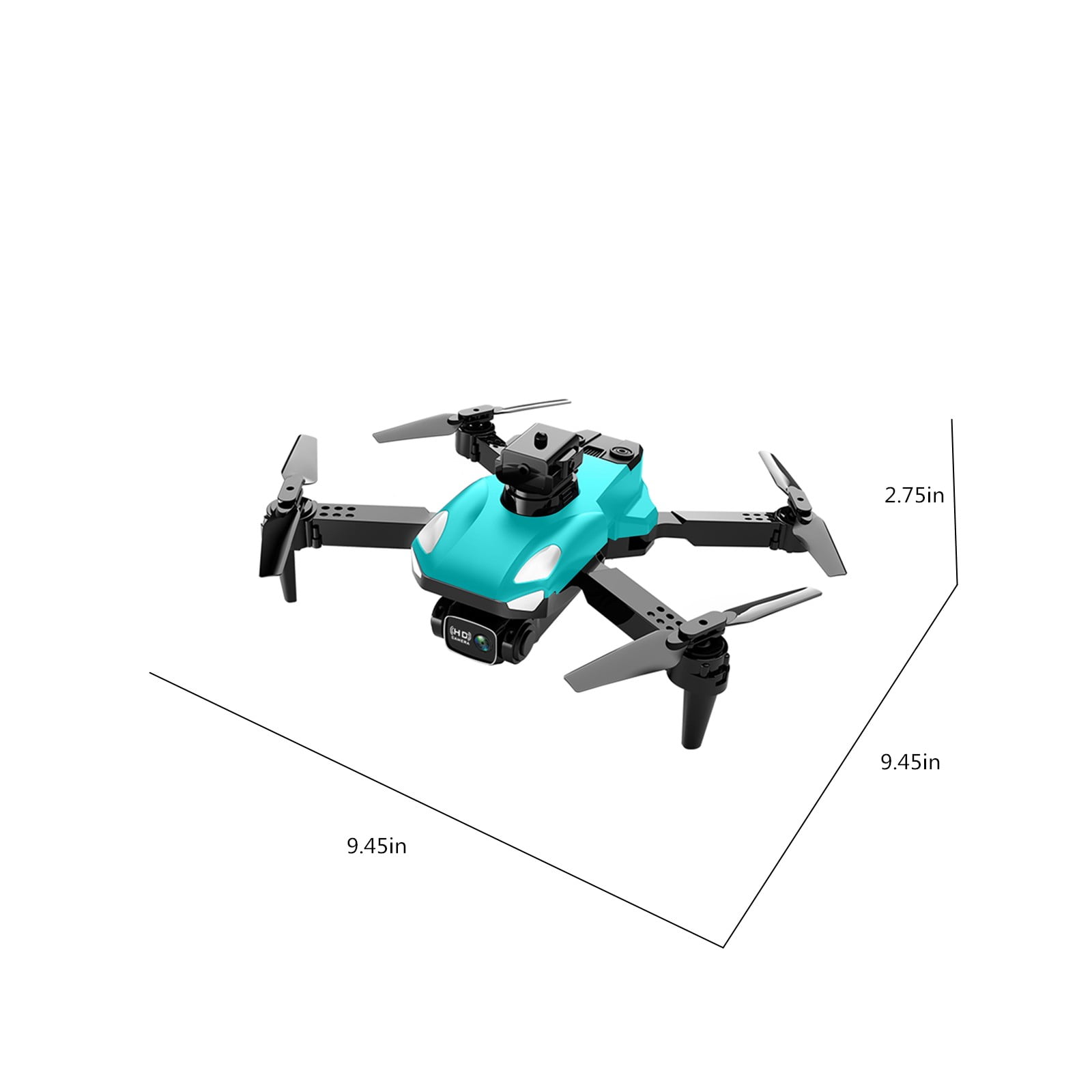 ESULOMP Foldable Drone with Camera HD 1080P Camera FPV Drone for Beginners Gesture Control,Obstacle Avoidance，Headless Mode ,WiFi RC Quadcopter,Cool Light
