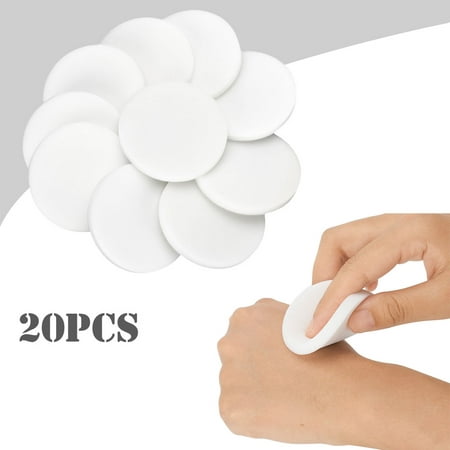 10Pcs Sponge Cosmetic Puff Make Up Remover Wipes Disposable Facial Cleaning Pad Facial Tissue Round Powder Puff