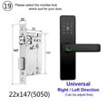 thumbnail image 2 of Biometric Fingerprint Door Lock Black Smart Lock App Remote Unlocking Keyless ,Easy Installation, 2 of 7