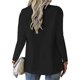 thumbnail image 4 of Women's Blazer Bussiness Casual Blazers Long Sleeve Button Down Blazer Jacket-Good, 4 of 5