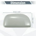 thumbnail image 3 of Unique Bargains Car Rear View Right Passenger Side Mirror Cover Cap Replacement for Toyota RAV4 RAV 4 2006-2009 Gray, 3 of 6