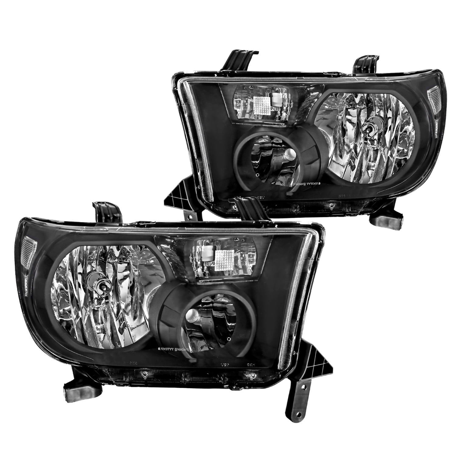 Passenger Right Headlamp Assembly Genuine for Toyota Sequoia 08-17 Tundra 07-13