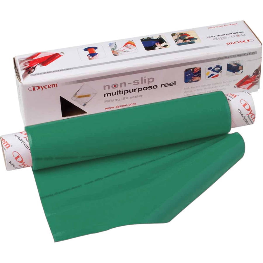 dycem-non-slip-material-roll-8-x-6-1-2-forest-green-walmart