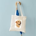 thumbnail image 6 of CafePress - L:Abrador Retriever (Yellow) Tote Bag - Unisex Canvas Tote Bag, Beige, 1-Piece, 6 of 8