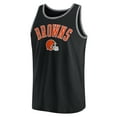 thumbnail image 2 of Men's Fanatics Black Cleveland Browns Bet Tank Top, 2 of 3