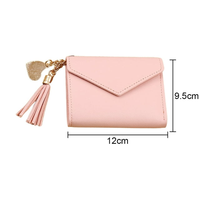 Small Wallets for Women Coin Purse Zipper ID Card Holder