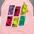 thumbnail image 3 of Raya and the Last Dragon - Dragon Tale Character Grid - Toddler & Youth Girls Raglan Graphic T-Shirt, 3 of 4