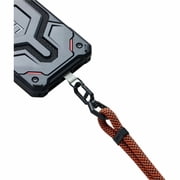 Urban Armor Gear Civilian Slim Crossbody Lanyard, Rust/Black