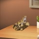 thumbnail image 5 of Escultura de lagarto, estatua de animal, colección de regalos artísticos, estatua de lagarto para estantería. Estilo A, 5 of 7