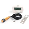 thumbnail image 2 of Digital Counter Electronic Clicker Counter Magnetic High Sensitive Row Number Xj-5j Clicker Counter White Industrial Control, 2 of 5