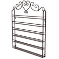 thumbnail image 1 of 6 Tiers Metal Wall Mounted Nail Polish Rack Display Organizer Holder Shelf UK, 1 of 5