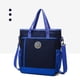 thumbnail image 1 of Bolsa reutilizable | Bolso mensajero de tela multiusos con cremallera superior | Bolsillo externo con cremallera | Bolsillos laterales de malla | Porte de hombro y bandolera | 13x11,41x4,33 in | 1, 1 of 8
