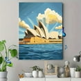 thumbnail image 4 of Sydney Opera House Canvas Print/Decorative Painting，Suitable for Living Room，Bedroom，Office，Hotel，and Restaurant Decoration., 4 of 8