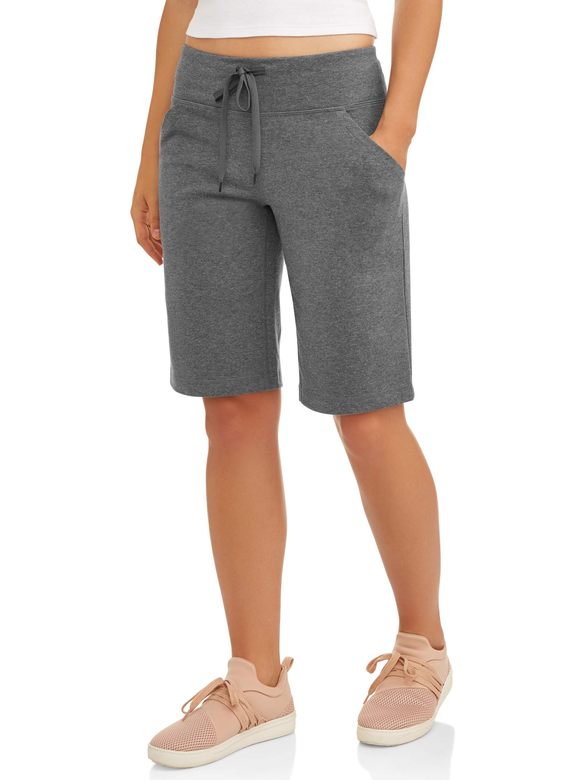 women's work shorts walmart