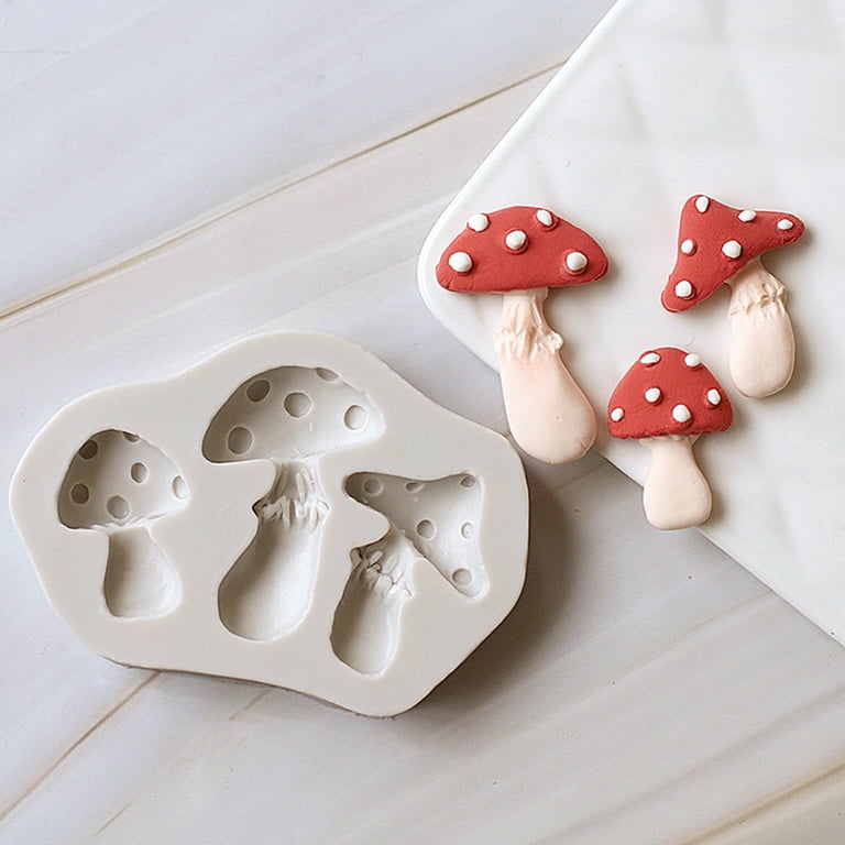 Mushroom Silicone Mold for Cake Decorating 