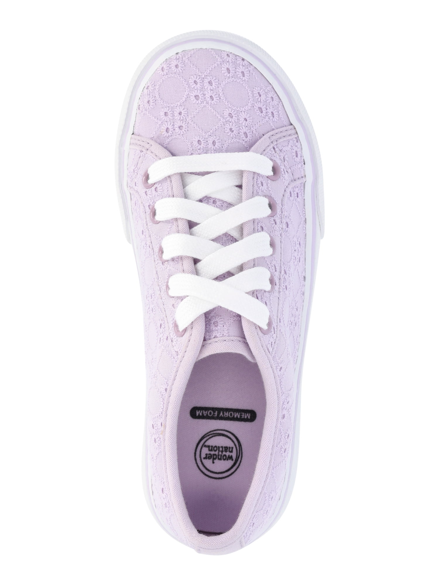 Wonder Nation Little & Big Girls Casual Skate Sneakers