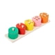 thumbnail image 4 of Clasificador de formas de madera Juguete de emparejamiento de formas de madera Juguete sensorial educativo Montessori fruta B, 4 of 9