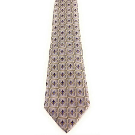 Circle Silk Tie - NEW CROSS CHRISTIAN SILK NECKTIE 5042