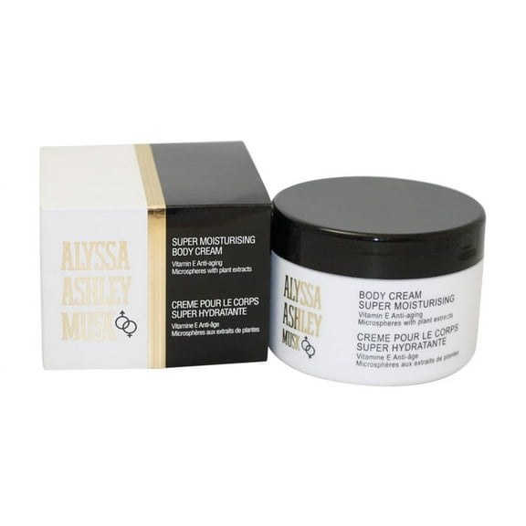 Alyssa Ashley Musk Super Moisturizing Body Cream 8.5 Oz / 250 Ml