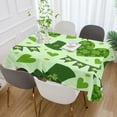 thumbnail image 5 of Coolnut Saint Patrick Clover Shamrock Tablecloth Rectangle Colorful Table Cloth Large Square Table Cover for Dining Kitchen Party 60"x90" Decor Gift, 5 of 7