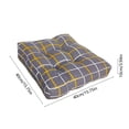 thumbnail image 3 of Versatile Square Comfort Cushion, Soft Support Pillow for Floor Sitting, Chair Booster, or Bed Rest, Ideal for Creating a Cozy Corner in Living Areas, Home Office, and Relaxation Spaces, 3 of 6