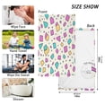 thumbnail image 6 of Yayeee 100% Cotton Hand Towels for Bathroom 16" x 28" Soft Absorbent Kitchen Towel, Beige Retro Pattern, 6 of 7