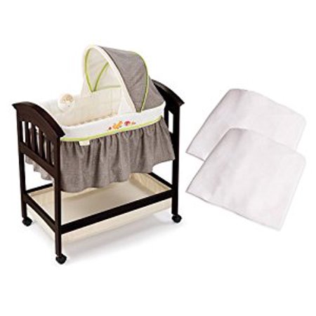 Summer Infant Fox Friends Classic Comfort Wood Bassinet With