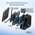 thumbnail image 5 of Blackview MP50 Mini PC AMD Ryzen 5 3500U (4 Cores/8 Threads) 16GB DDR4 512GB M.2 SSD, Small Desktop Computer Radeon Vega 8 Graphics, 4K Dual Monitor HDMI+DP, Windows 11 Pro for Home Office Business, 5 of 12
