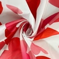 thumbnail image 5 of Valentines Day Shower Curtain, Valentines Day Falling Red Hearts Watercolor Falling Red Heart Bathroom Curtain Sets, Fabric Shower Curtain Hooks Include (69X70), 5 of 6