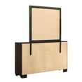 thumbnail image 2 of Maklaine 4-piece Wood Eastern King Bedroom Set in Brown and Dark Cocoa, 2 of 11
