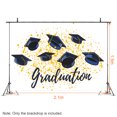 thumbnail image 2 of Fondo de fondo de fotografía de graduación de clase de vinilo de 2,1x1,5 m/7x5 pies, 2 of 7