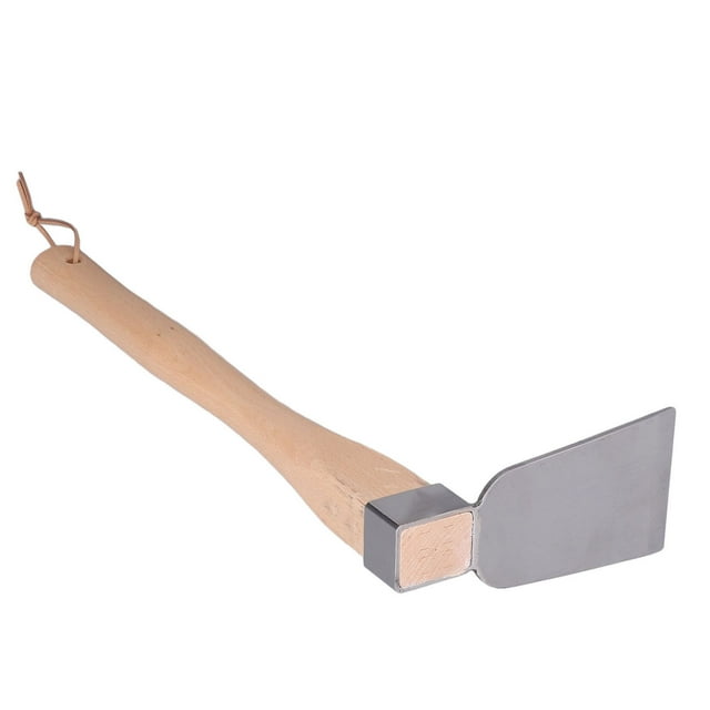 Grubbing Hoe, Beech Handle Hoe Garden Tool For Gardening For Potted Landscape
