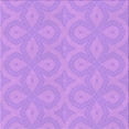 thumbnail image 1 of Ahgly Company Machine Washable Indoor Square Transitional Violet Purple Area Rugs, 7' Square, 1 of 7