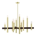 thumbnail image 5 of Livex Lighting - Helsinki - 12 Light Chandelier in Mid Century Modern Style - 44, 5 of 8