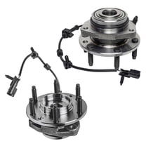 Detroit Axle - 2 Front Wheel Bearing Hubs for 2002-2009 Chevrolet Trailblazer EXT GMC Envoy XL XUV Buick Rainier Saab 9-7x Isuzu Ascender Bravada Wheel Bearing and Hubs Assembly Replacement