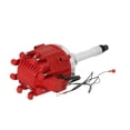 thumbnail image 4 of MSD Ignition Distributor 8365 Pro-Billet; For Use With Chevy V8 Engines; With Ignition Control Module; Vacuum and Mechanical Advance; With Iron Gear; Red Cap With HEI/Male Posts, 4 of 5