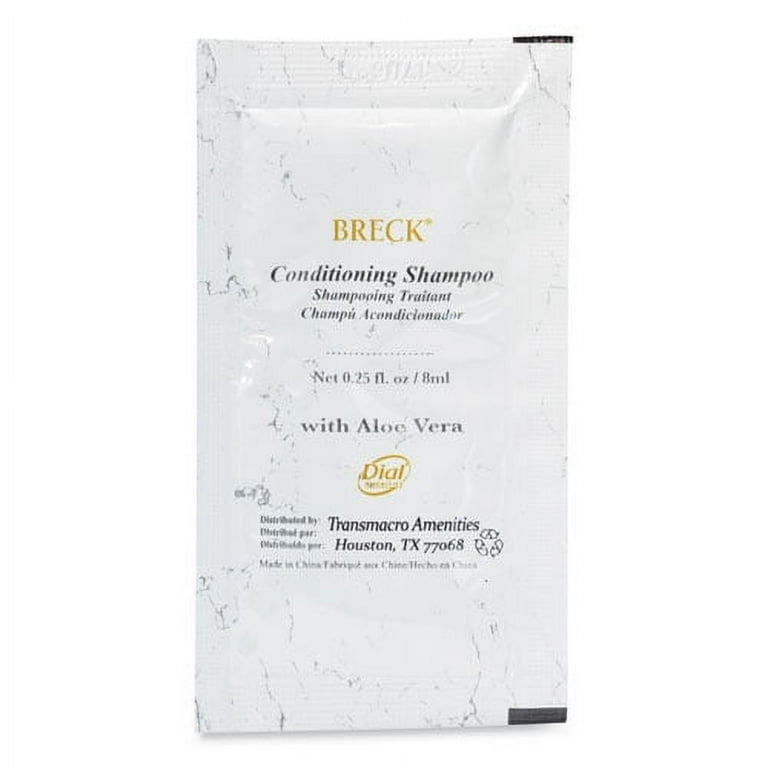 Shampoo/Conditioner, Clean Scent, 0.25 oz Packet, 500/Carton Shampoo/Conditioner, Clean Scent, 0.25 oz Packet, 500/Carton