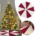 thumbnail image 1 of Jupe Tricotée à Franges Rouges et Blanches pour Événements et Fêtes, 1 of 6