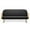 Black, variant on Solid Futon Cover Slipcover Fit 6"- 8" Futon Mattresses Black, Queen Size 60x80 Inch