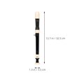 thumbnail image 2 of TABLZONE 1Set Beginner Practice Clarinet Plastic 8 Hole Wind Instrument Black Lightweight ABS, 2 of 8