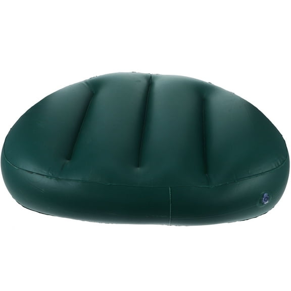 Worgeous Inflatable Cushion Dark Green 1Pack 17X13X4in