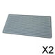 thumbnail image 1 of Tapete de Silicona para Secado de Platos, Organizador de Cocina, Conjunto de Platos Cuadrados, Individual, Colores Suaves , 2 unidades 2 piezas, 1 of 8
